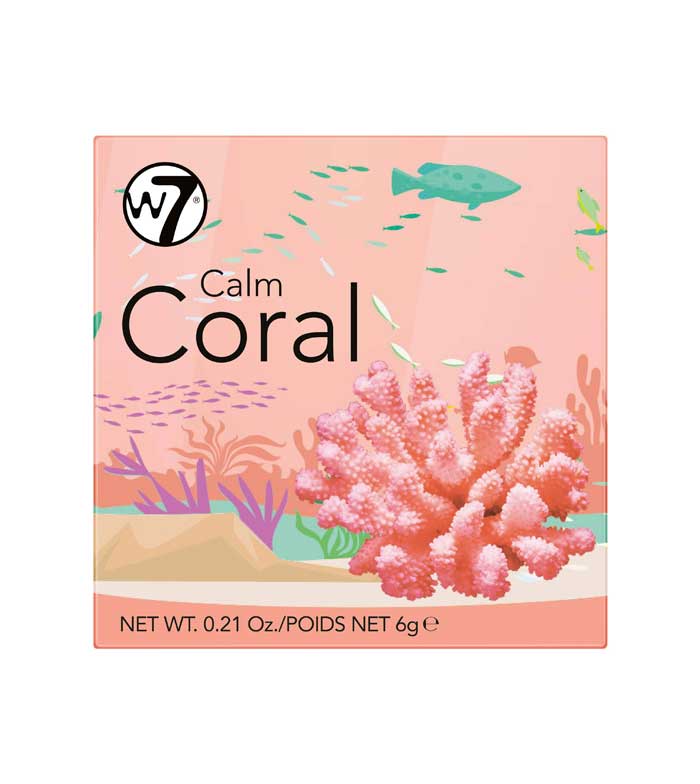 Comprar W7 Colorete en polvo The Boxed Blusher Calm coral