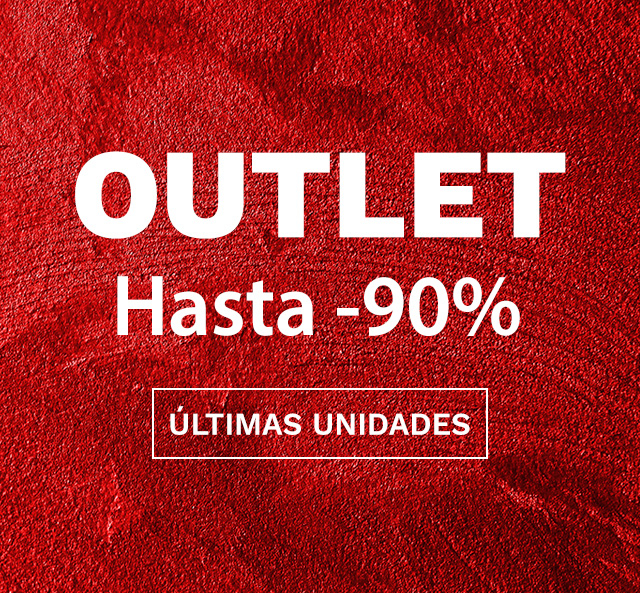 OUTLET hasta 90%