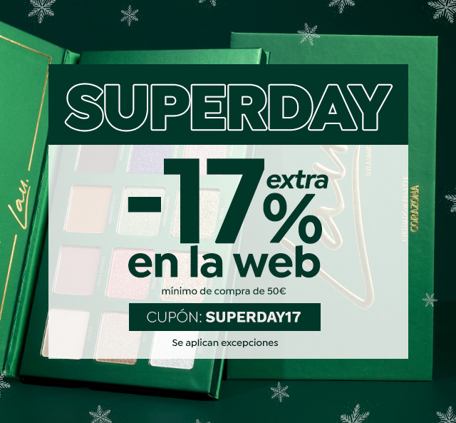 SUPERDAY -17% en la web