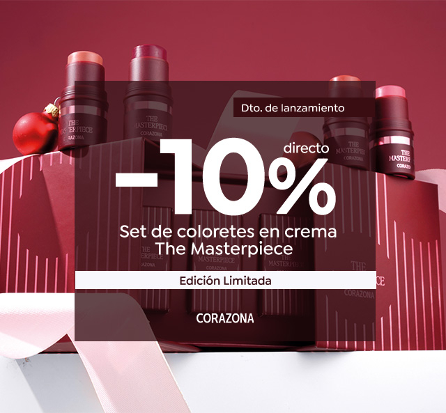 10% Set de coloretes en crema The Masterpiece - Edición Limitada