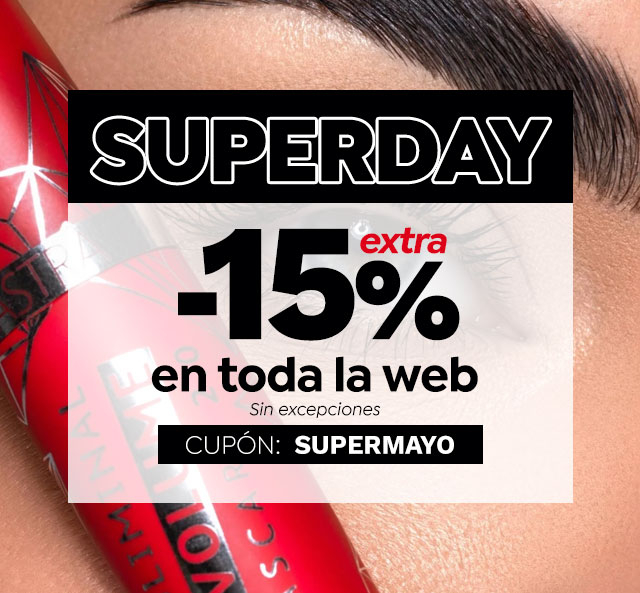 SUPERDAYS  -15% en toda la web