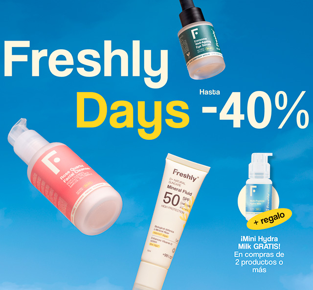 Freshly Cosmetics - Hasta -40%