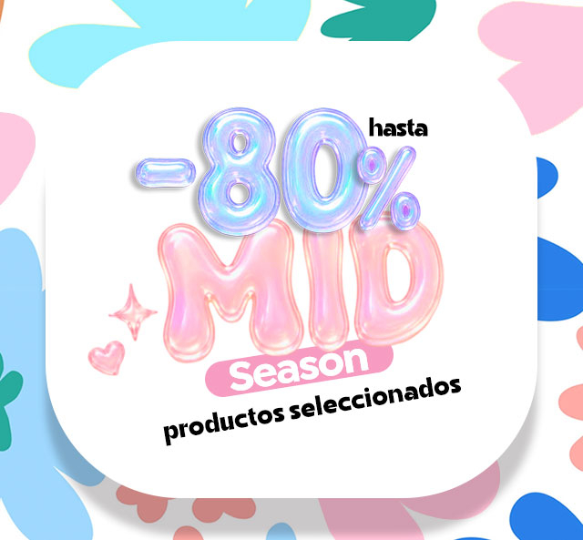 Mid Season hasta -80% productos seleccionados