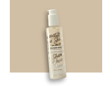 REGALO - Flor de Mayo - Iluminador corporal perfumado Shimmer Body - Silver